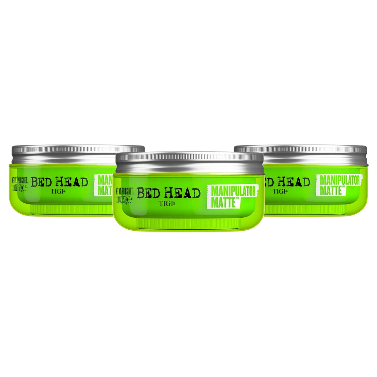 TIGI Bed Head Manipulator Matte Haarwax 57 g - 3-pack