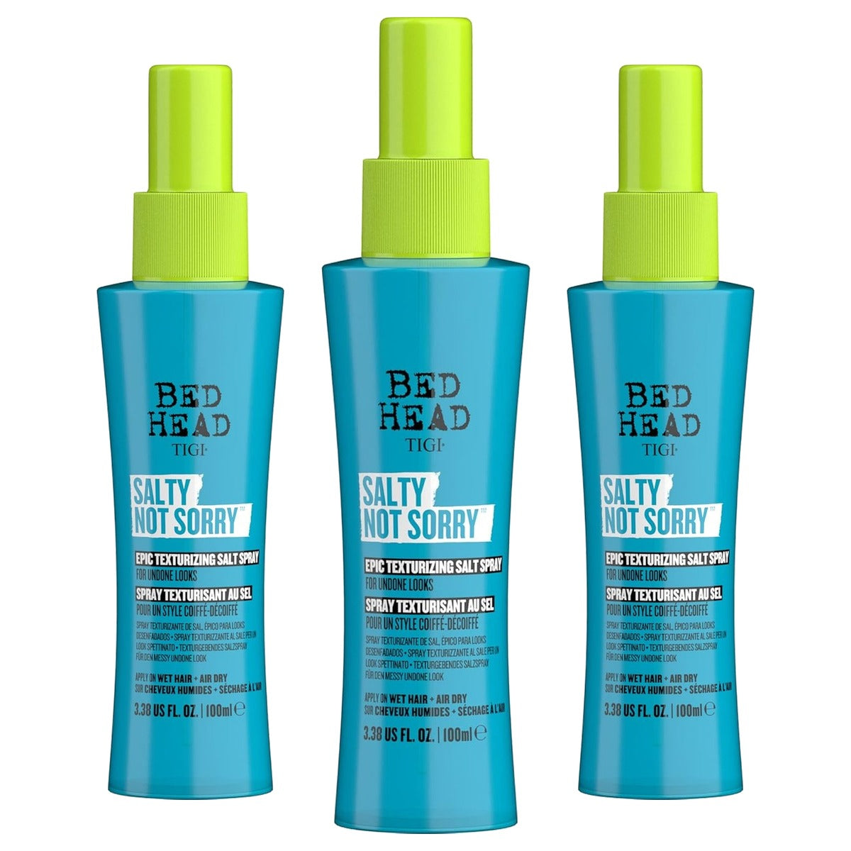 TIGI Bed Head Salty Not Sorry Zeezoutspray 100 ml - 3-pack
