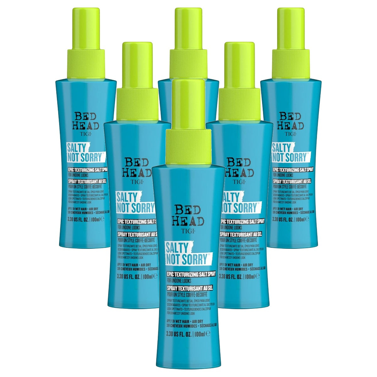 TIGI Bed Head Salty Not Sorry Textuurzoutspray 100 ml - 6-pack