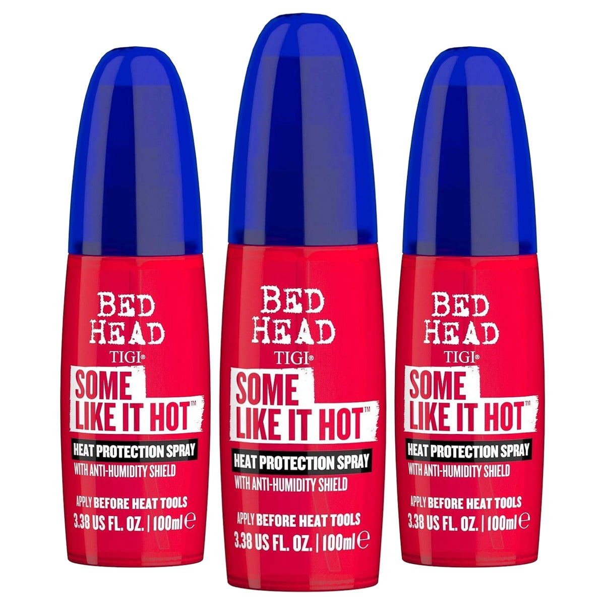 TIGI Bed Head Some Like It Hot Hittebeschermingsspray 100 ml - 3-pack