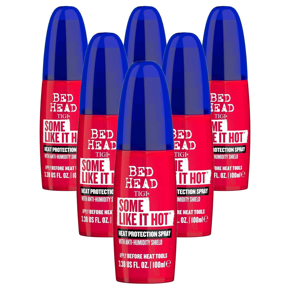 TIGI Bed Head Some Like It Hot Hittebeschermingsspray 100 ml - 6-pack