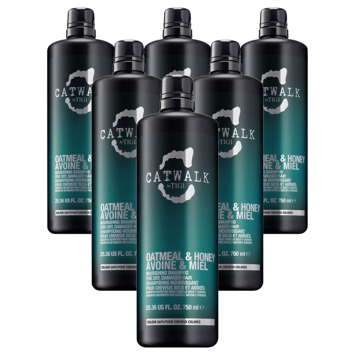 TIGI Catwalk Oatmeal & Honey Voedende Shampoo 750 ml - 6-pack