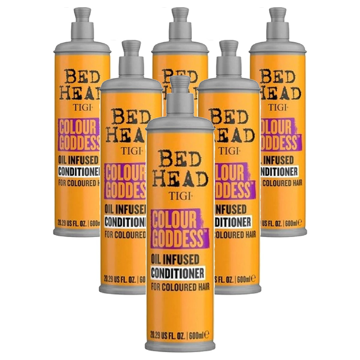 TIGI Bed Head Colour Goddess Conditioner 600 ml - 6-pack