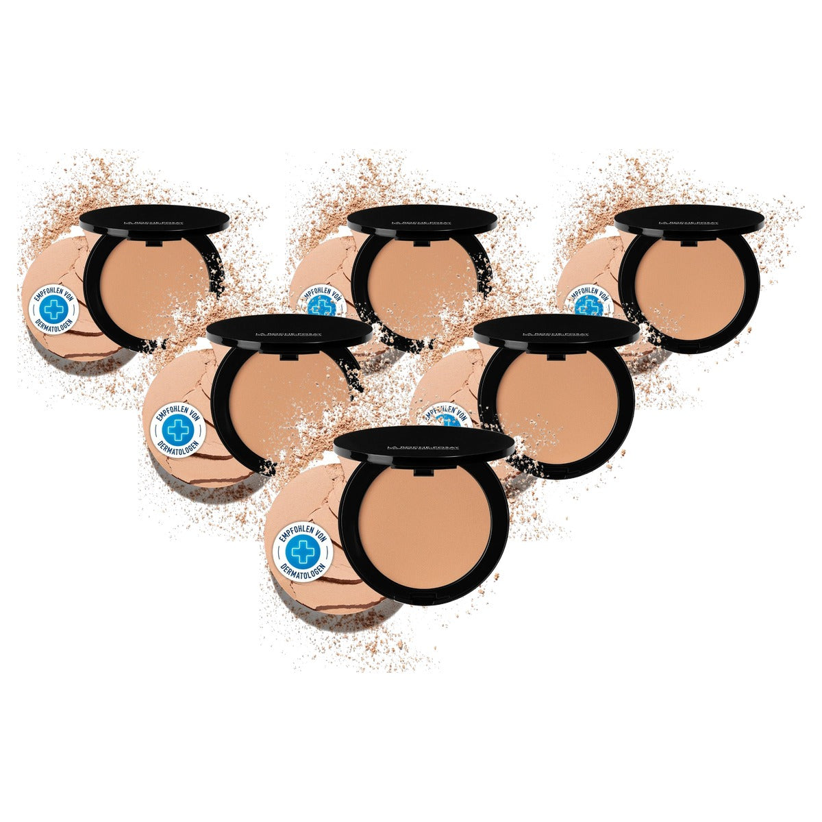 La Roche-Posay Toleriane Mineral Compact Poeder Doré nr. 15, 9 g - 6-pack