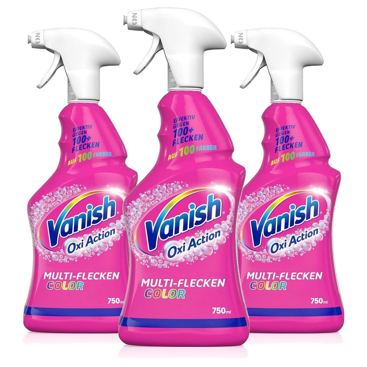 Vanish Oxi Action Color Voorwasspray 3 x 750 ml - Voordeelverpakking