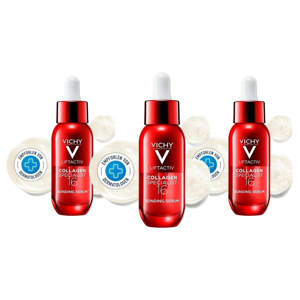 Vichy Liftactiv Collagen Specialist 16 Bonding Serum 30 ml - 3-pack
