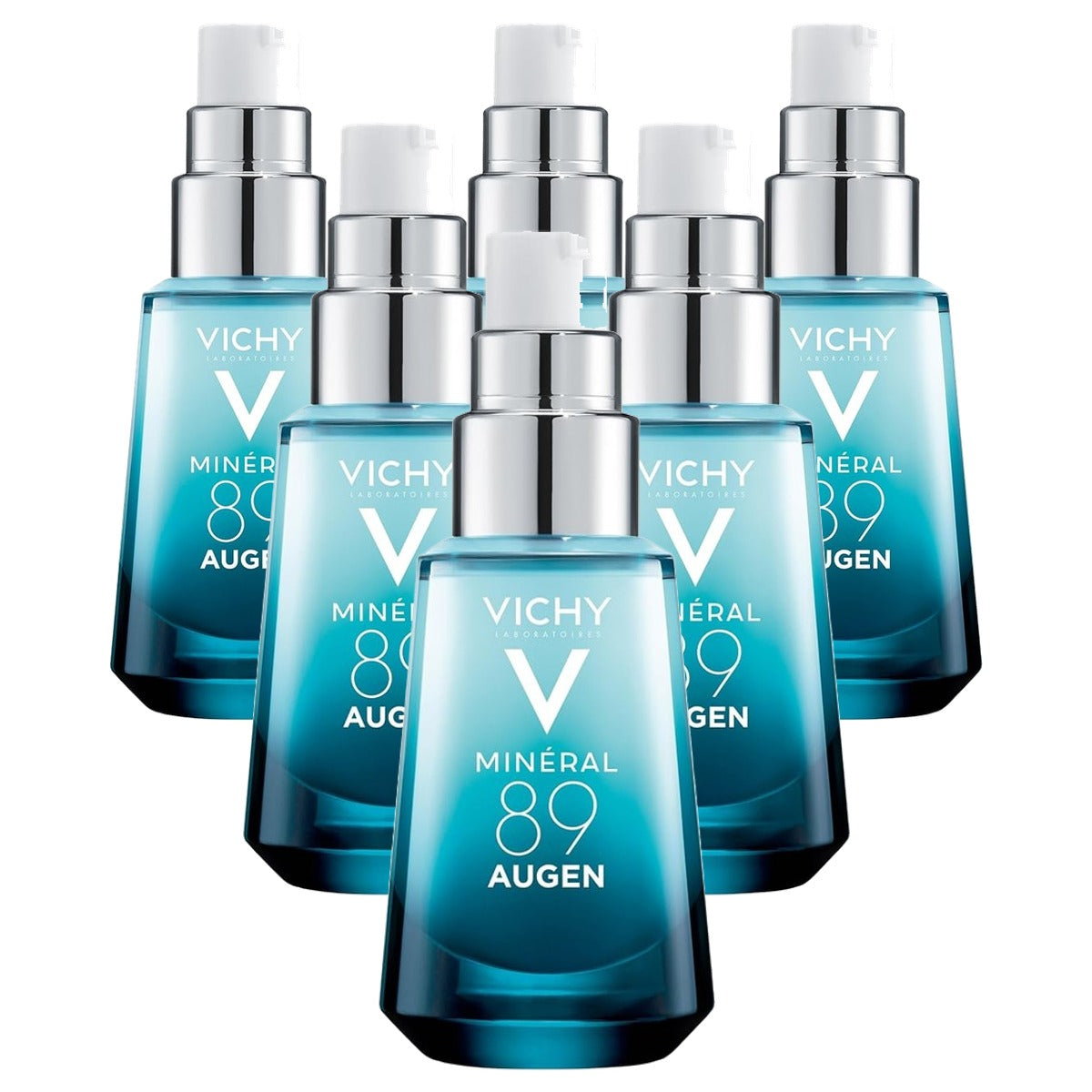 Vichy Mineral 89 Oogverzorging Hyaluron Boost met Cafeïne 15 ml - 6-pack