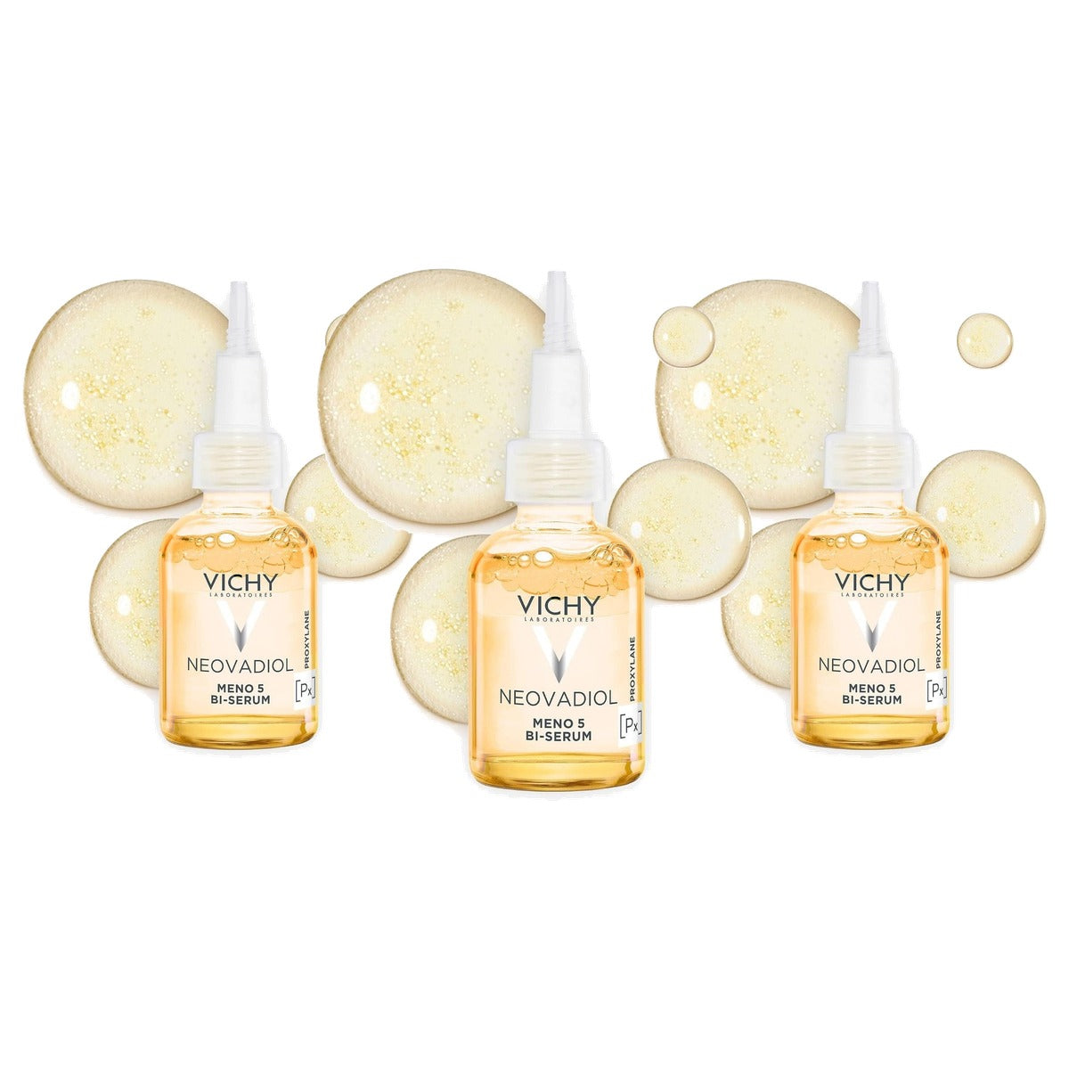 Vichy Neovadiol Meno 5 BI-Serum voor Gezicht, Hals en Decolleté, 30 ml - 3-pack