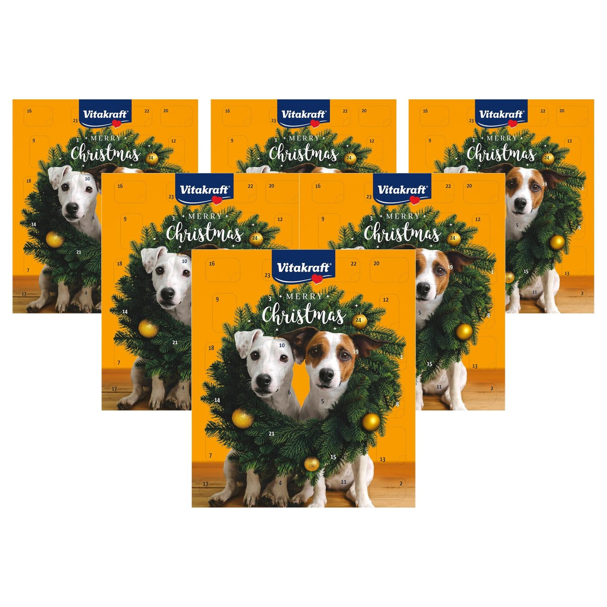 Vitakraft Adventskalender voor Honden 2026 244 g - 6-pack