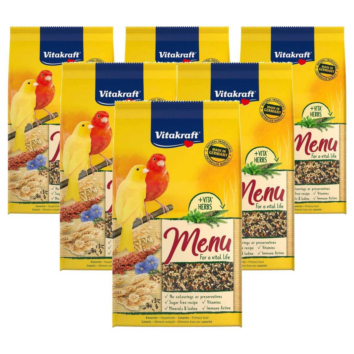 Vitakraft Kanaries Menu 1 kg - 6-pack