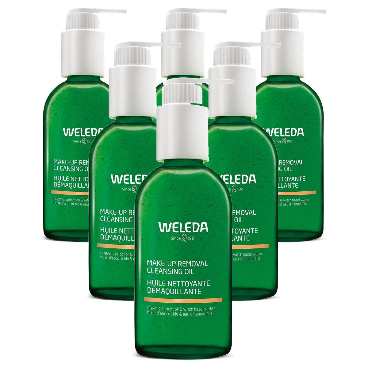 Weleda Bio Reinigingsolie voor Make-upverwijdering 150 ml - 6-pack