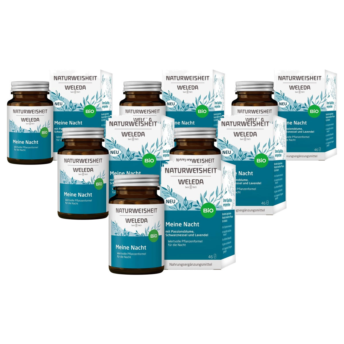 Weleda Bio Mijn Nacht Voedingssupplement 46 capsules - 6-pack