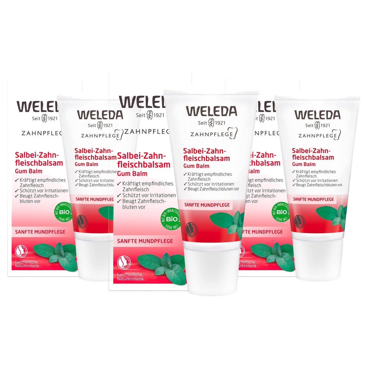 Weleda Bio Salie Tandvleesbalsem 30 ml - 3-pack