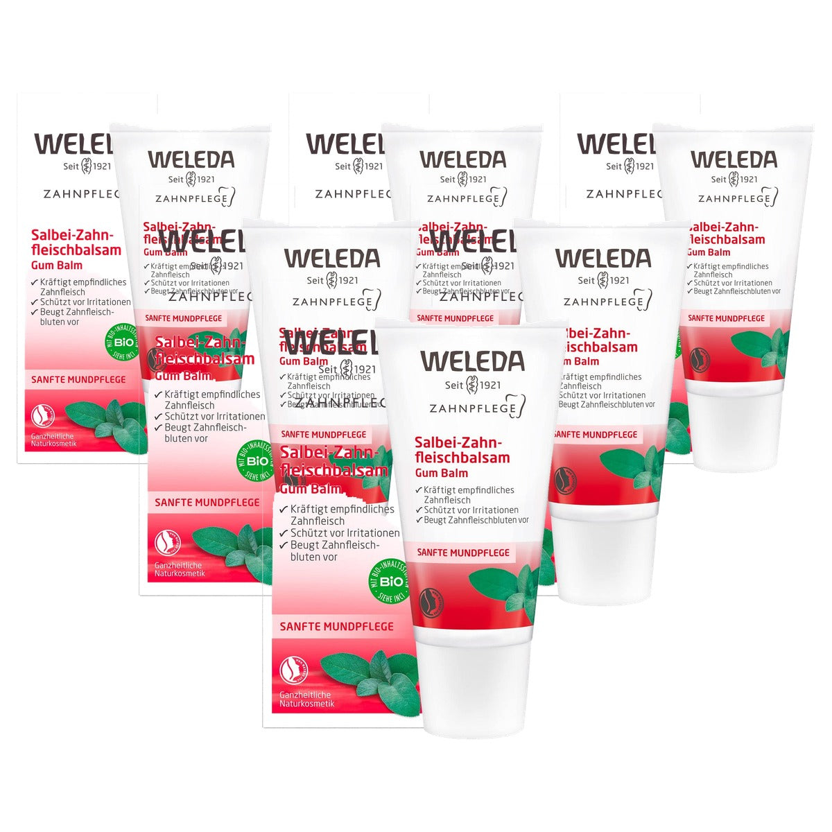 Weleda Bio Salie Tandvleesbalsem 30 ml - 6-pack