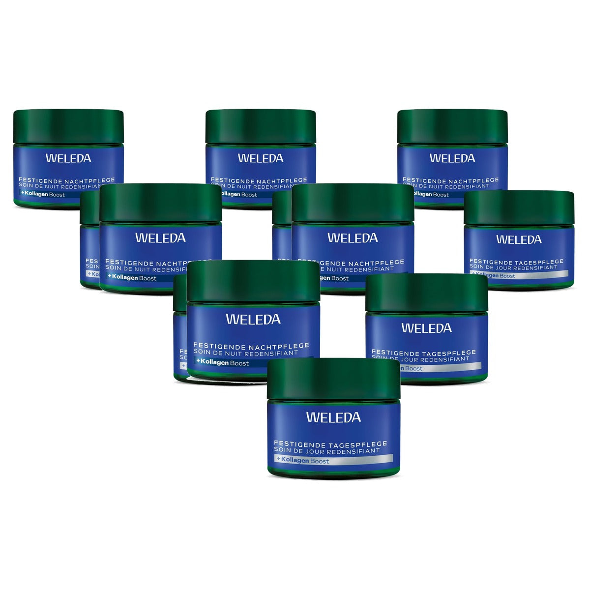 Weleda Bio Verstevigende Dag- en Nachtcrème 2 x 40 ml - 6-pack