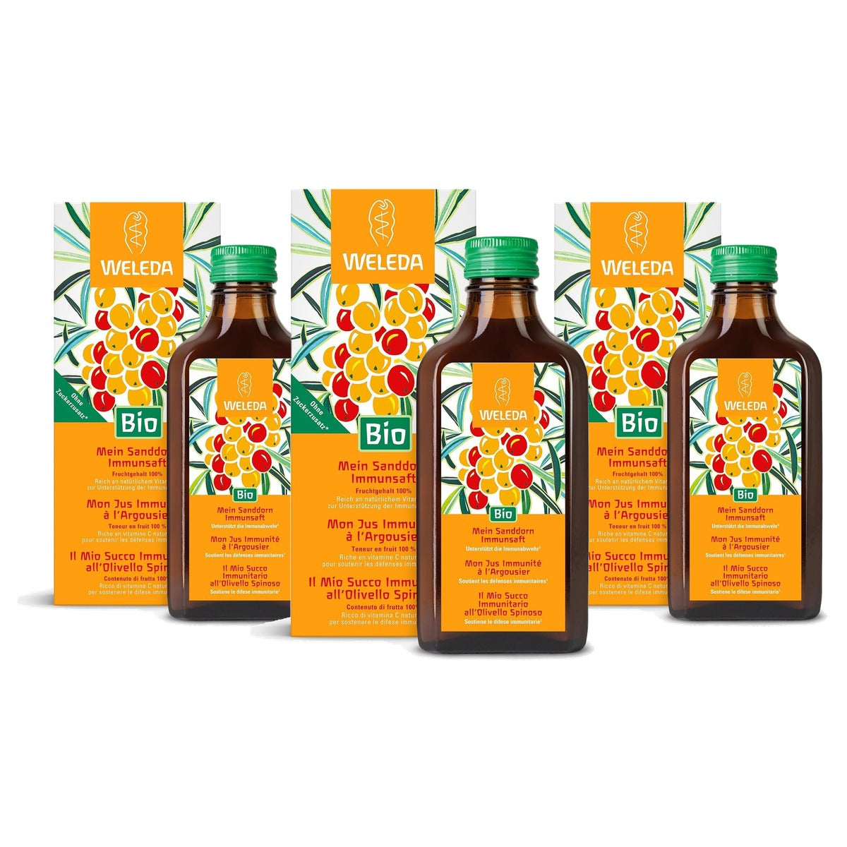 Weleda Duindoorn Elixer Bio Voedingssupplement - 3-pack