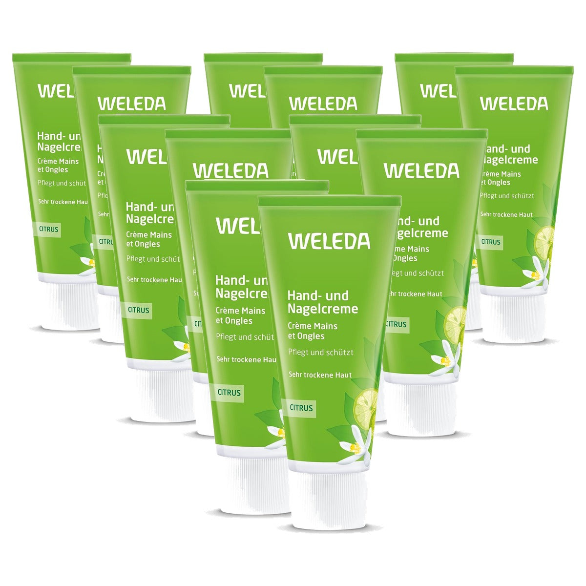 Weleda Biologische Handcrème & Nagelcrème Citrus 2 stuks - 6-pack