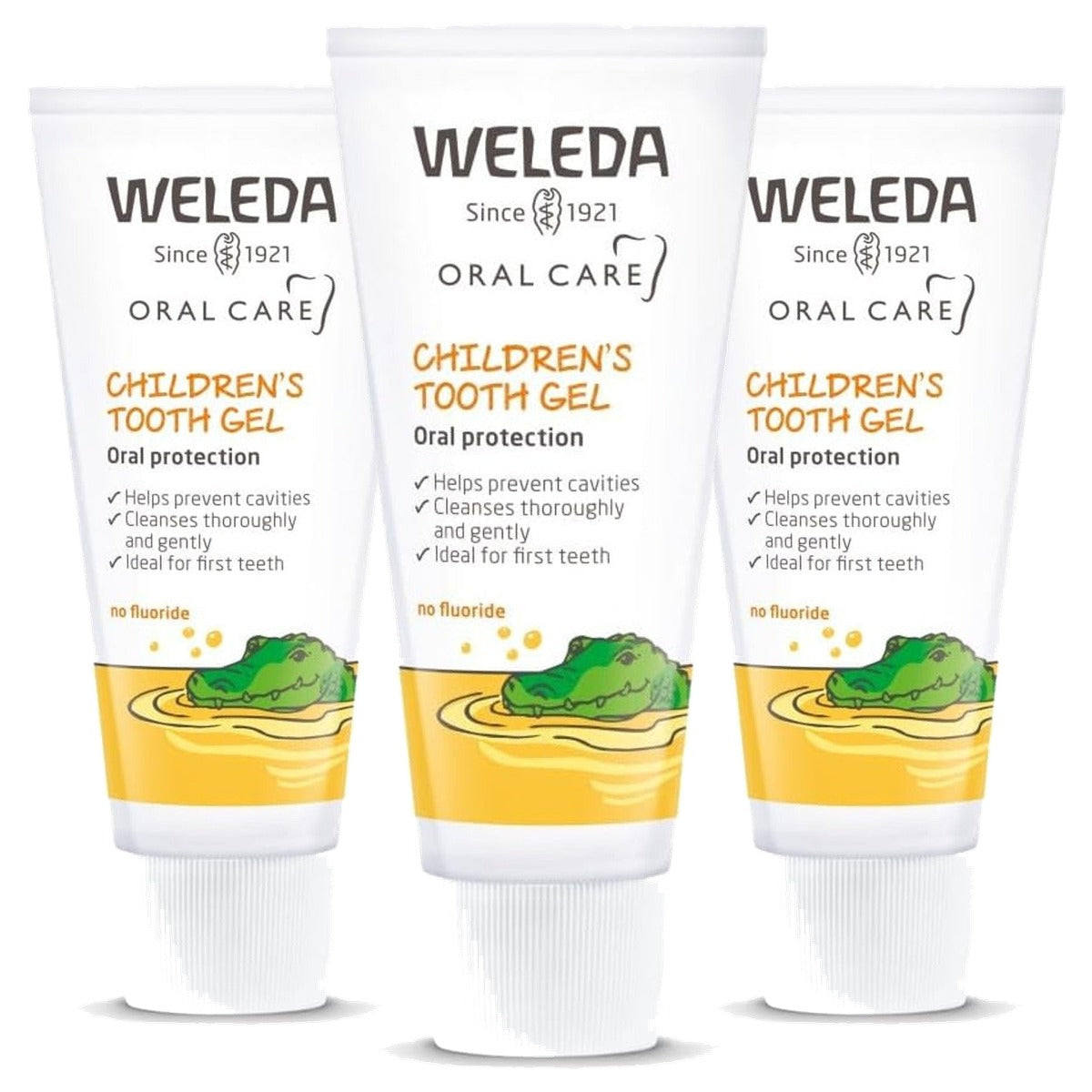 Weleda Kinderen Tandgel Kruidmunt en Venkel 2 x 50 ml - 3-pack