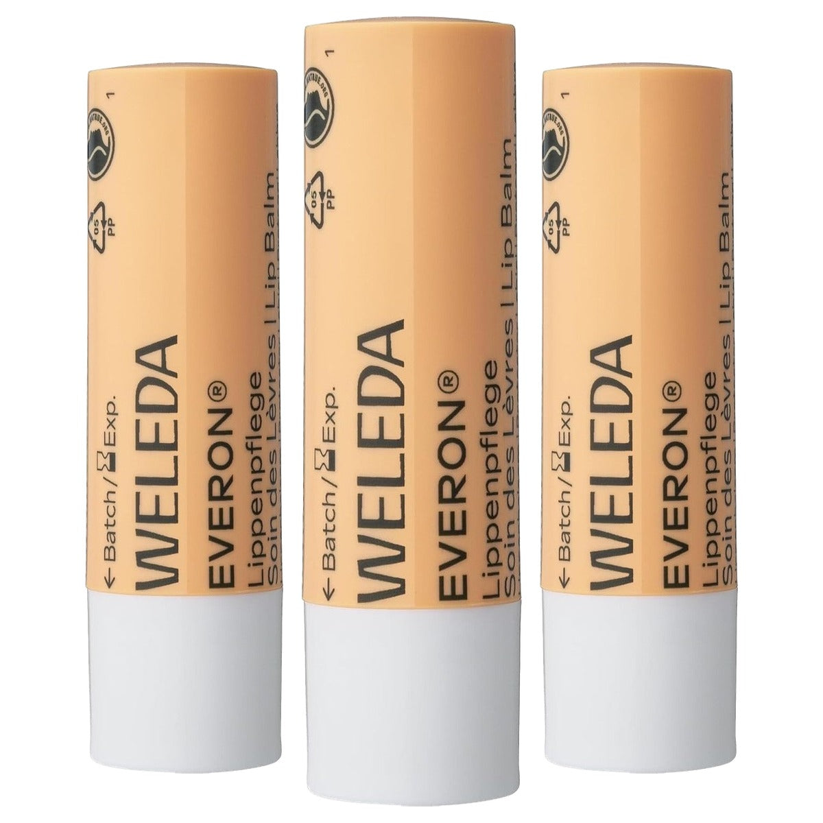 Weleda Everon Lippenbalsem SPF 4, 14,4 g - 3-pack