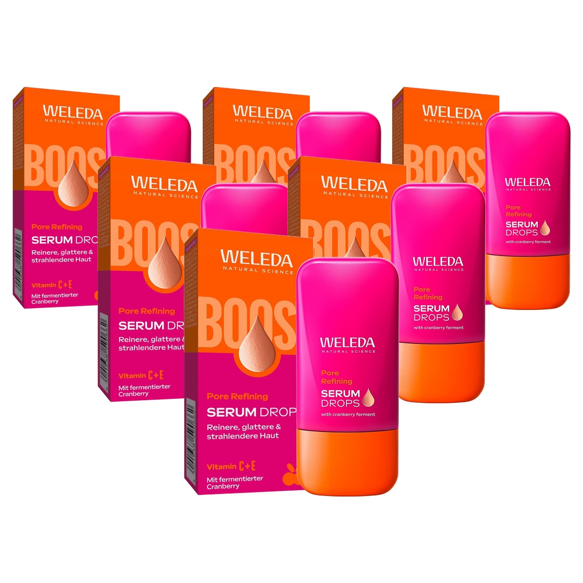 Weleda Vitamin Boost Serum Drops 30 ml - 6-pack
