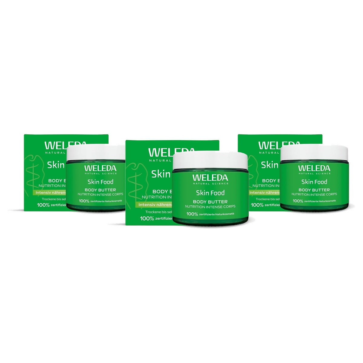 Weleda Bio Skin Food Body Butter 150 ml - 3-pack