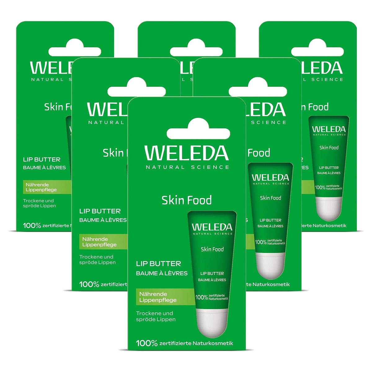 Weleda Skin Food Lippenbalsem 8 ml - 6-pack