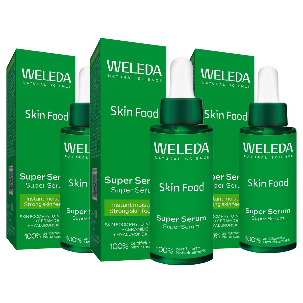 Weleda Skin Food Super Serum 30 ml Gezichtsserum - 3-pack