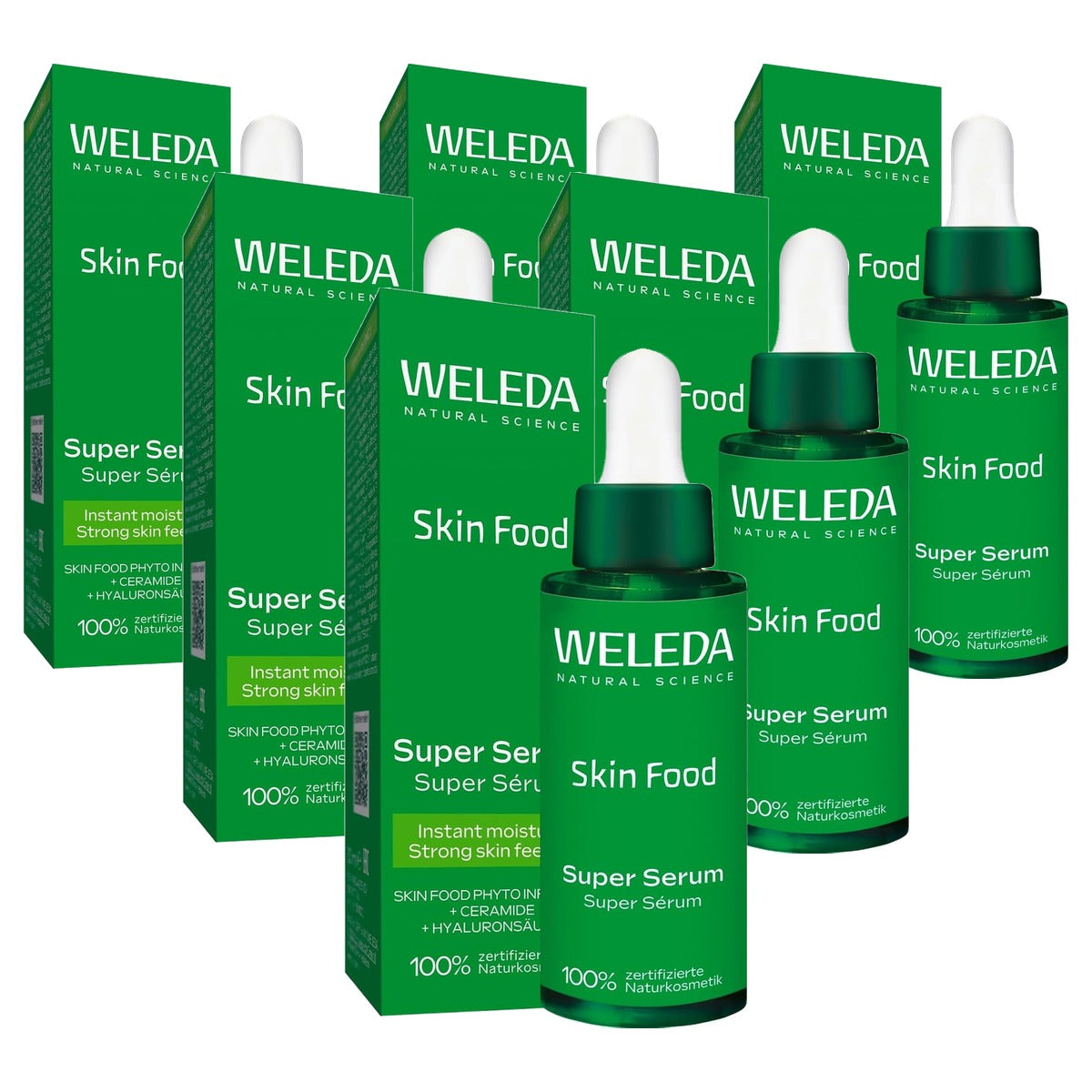 Weleda Skin Food Super Serum 30 ml Gezichtsserum - 6-pack