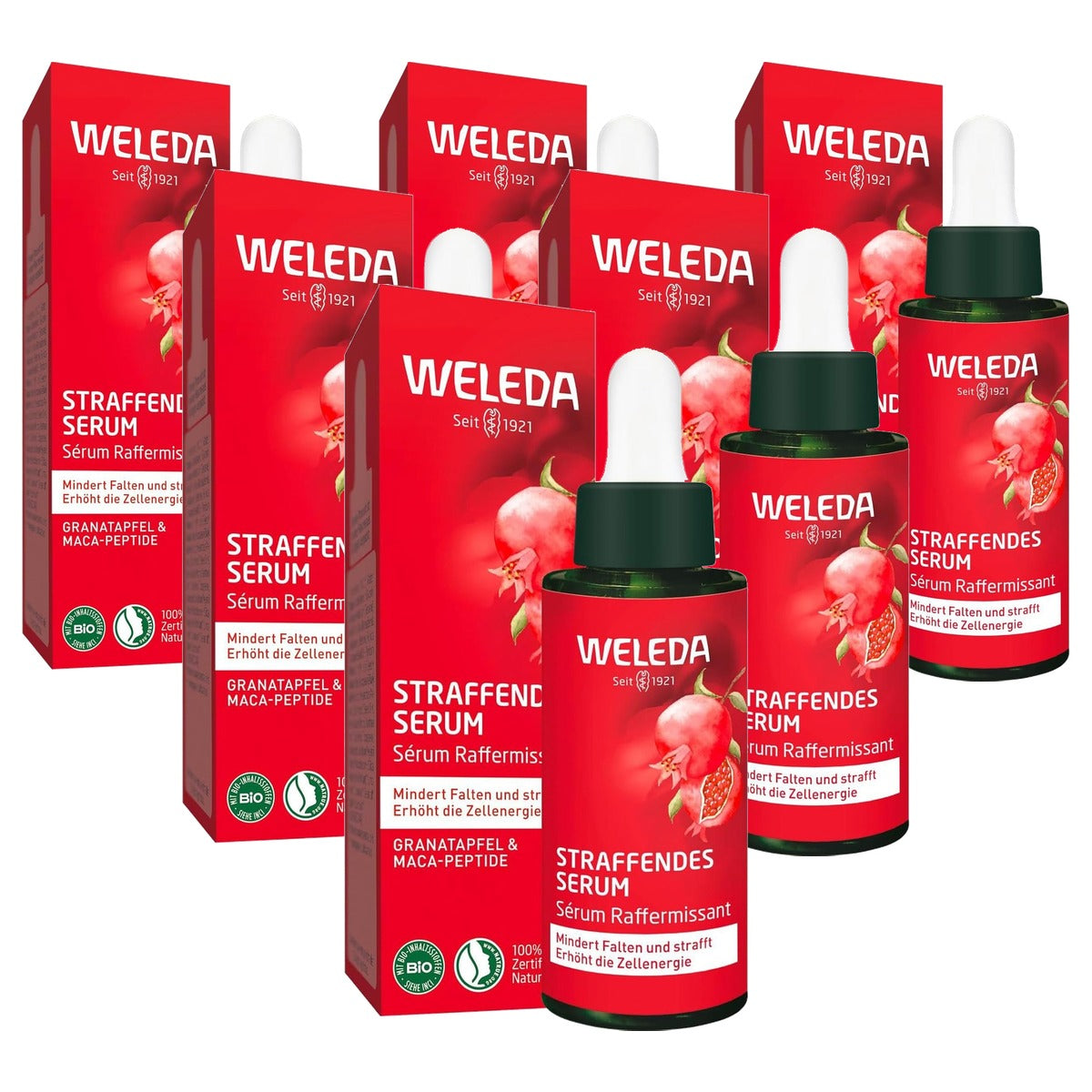 Weleda Verstevigend Gezichtsserum 30 ml - 6-pack