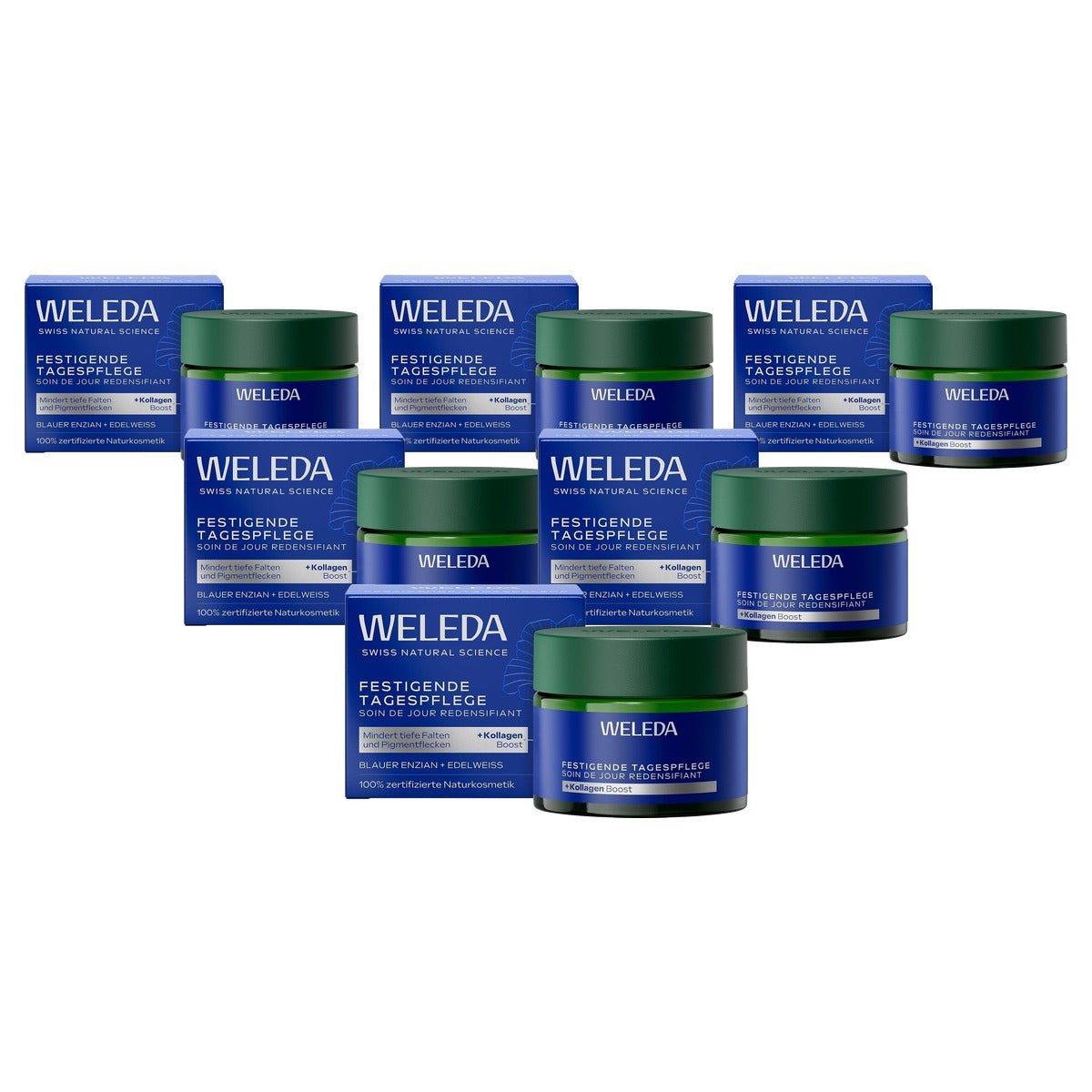 Weleda Verstevigende Dagverzorging Blauwe Gentiaan & Edelweiss 40 ml - 6-pack