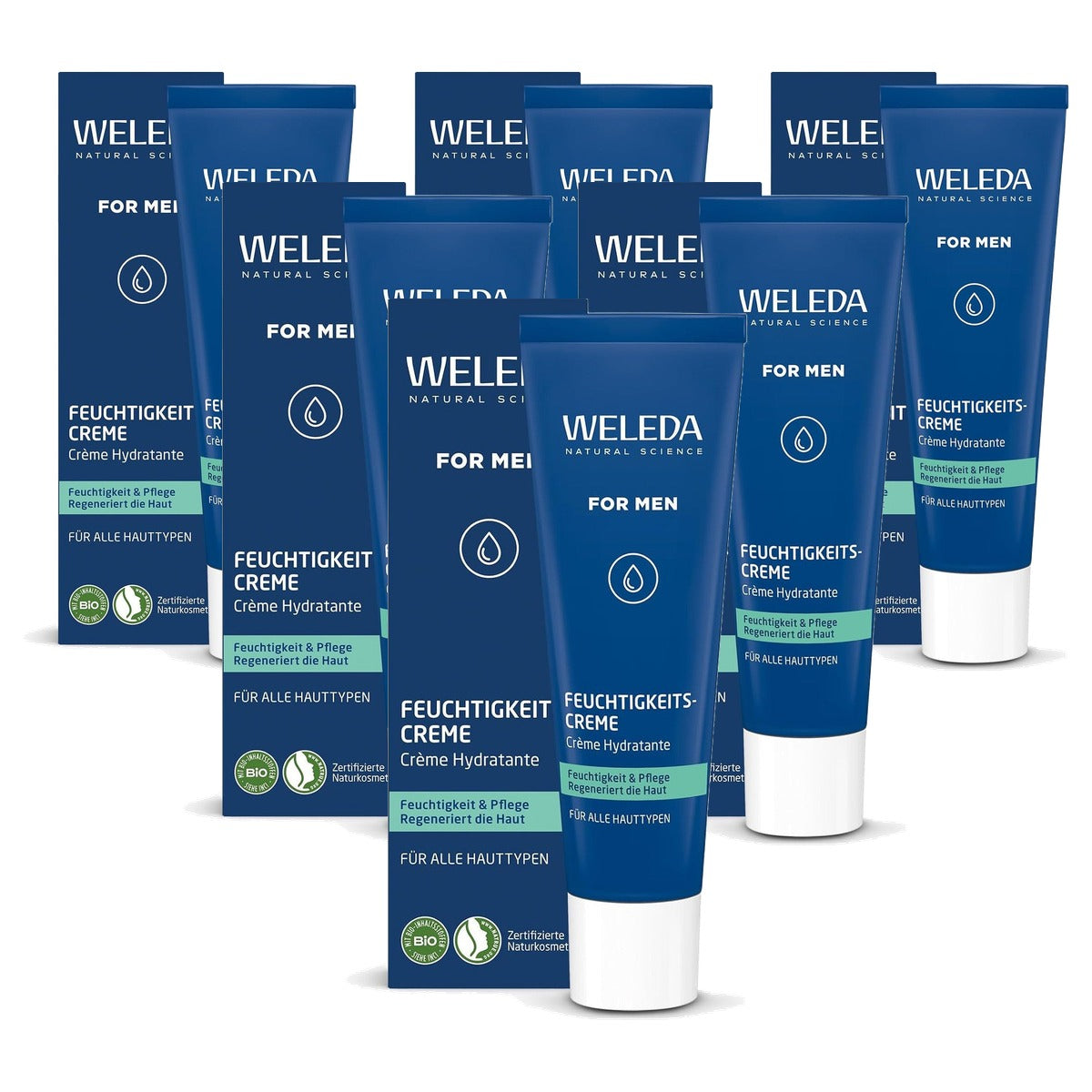 Weleda Hydraterende Crème voor de Man 30 ml - 6-pack