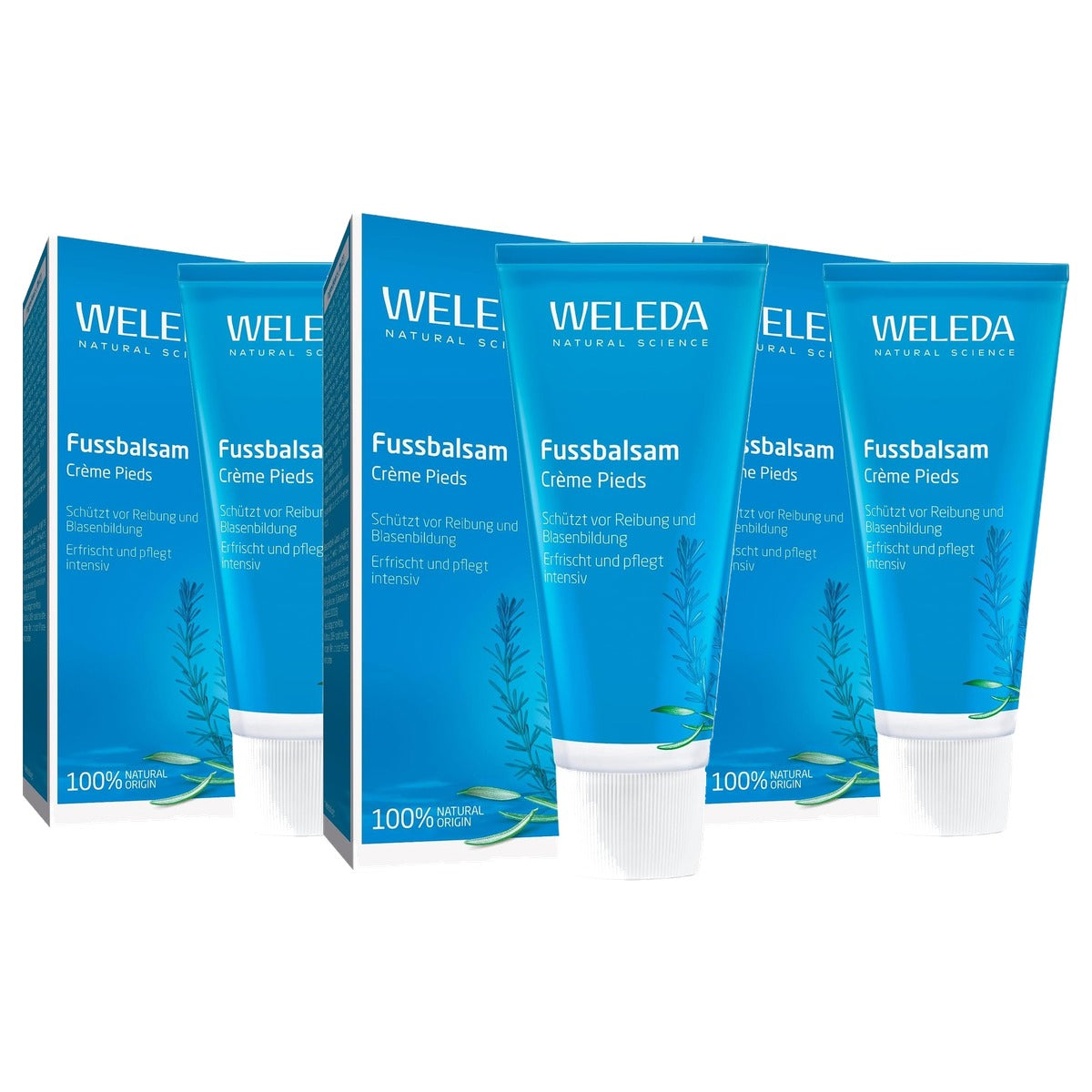 Weleda Voetbalsem 75 ml - 3-pack