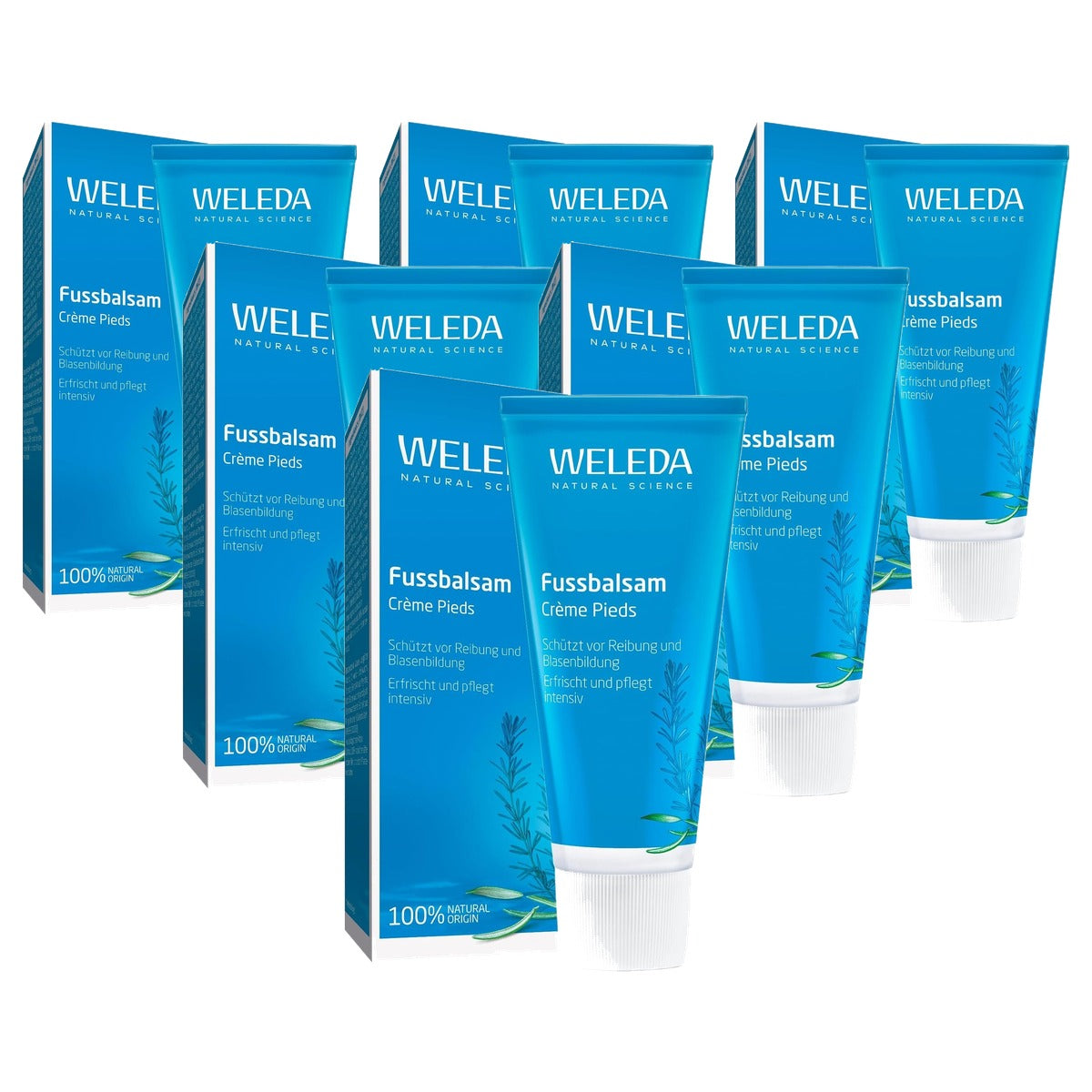 Weleda Voetbalsem 75 ml - 6-pack