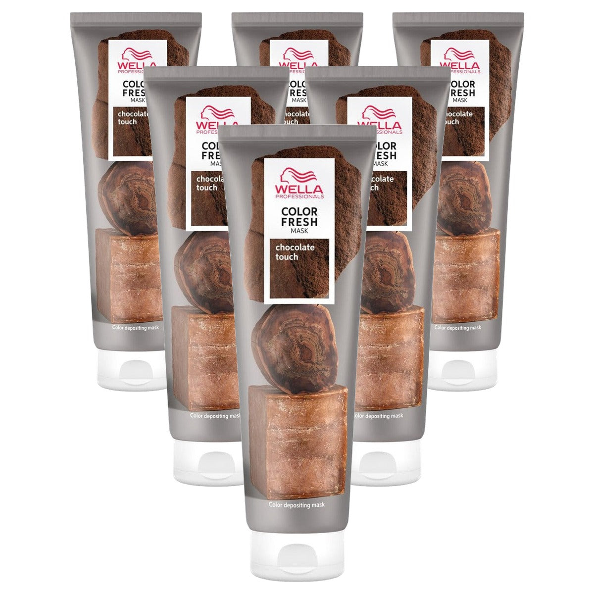 Wella Professionals Color Fresh Mask Chocolate Touch 6 x 150 ml - Voordeelverpakking