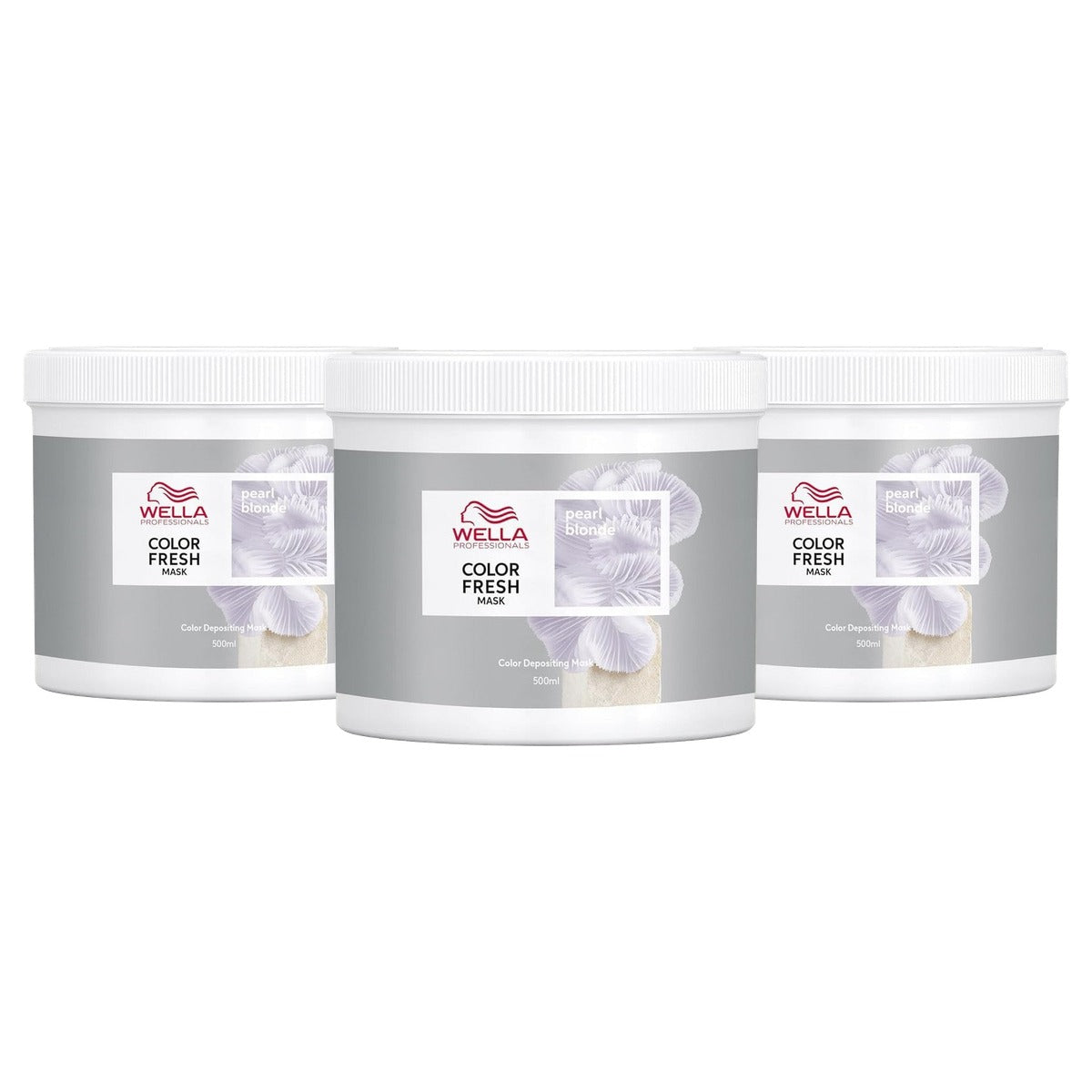 Wella Professionals Color Fresh Mask Platinablond - 3-pack