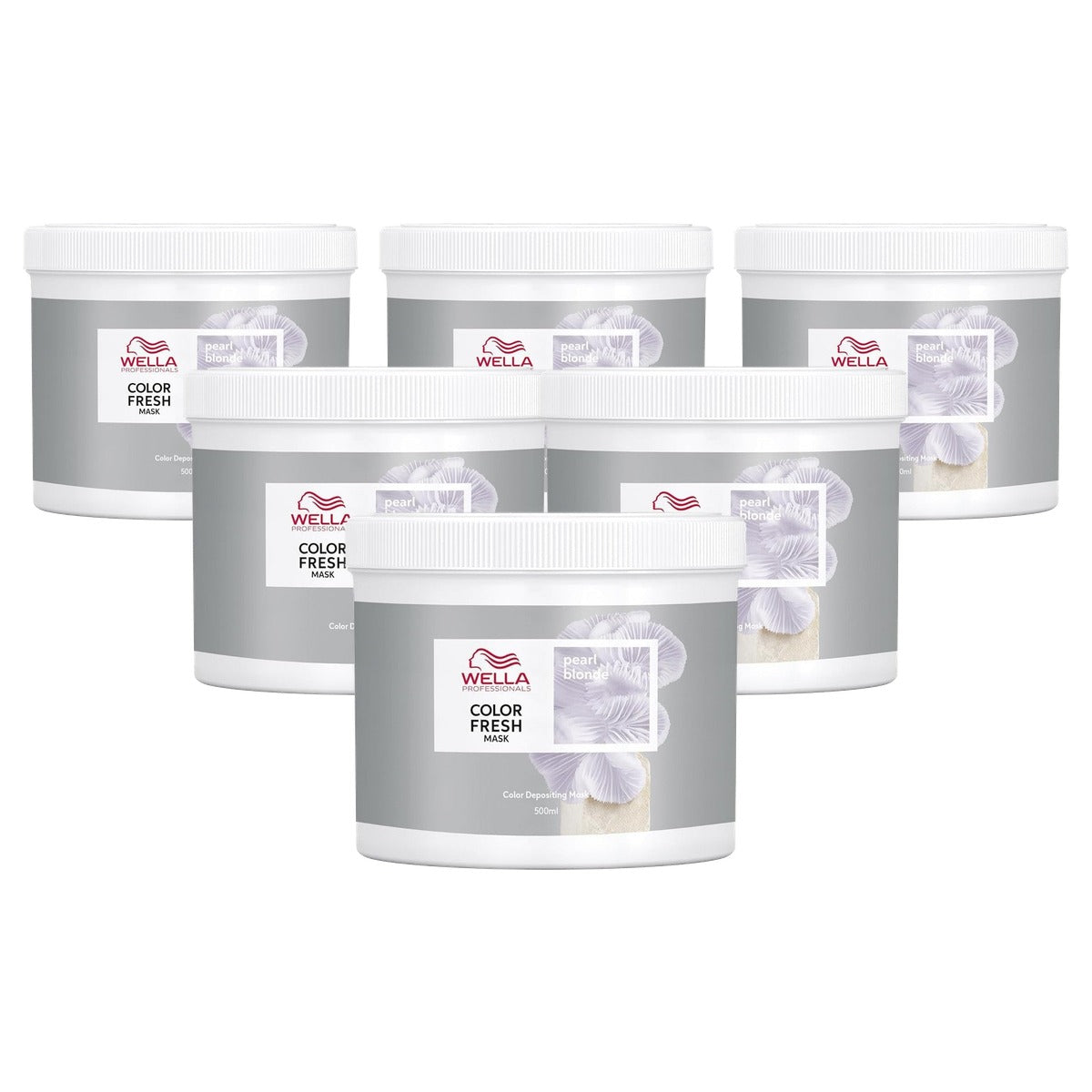 Wella Professionals Color Fresh Mask Platinablond - 6-pack