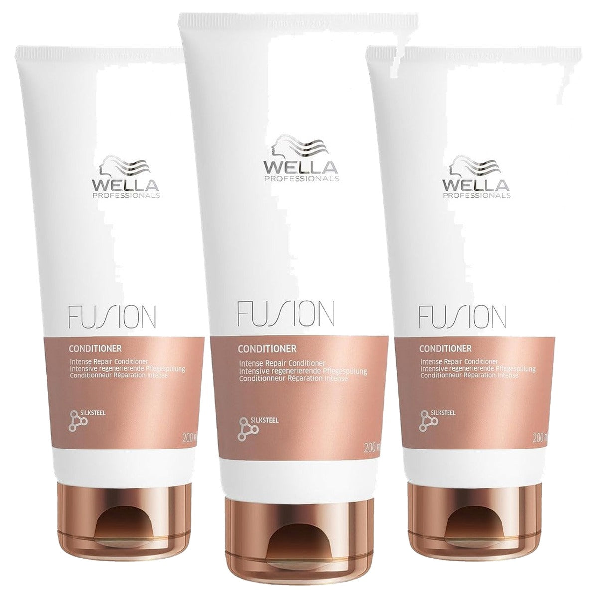 Wella Professionals FUSION Intense Repair Conditioner 3 x 200 ml - Voordeelverpakking
