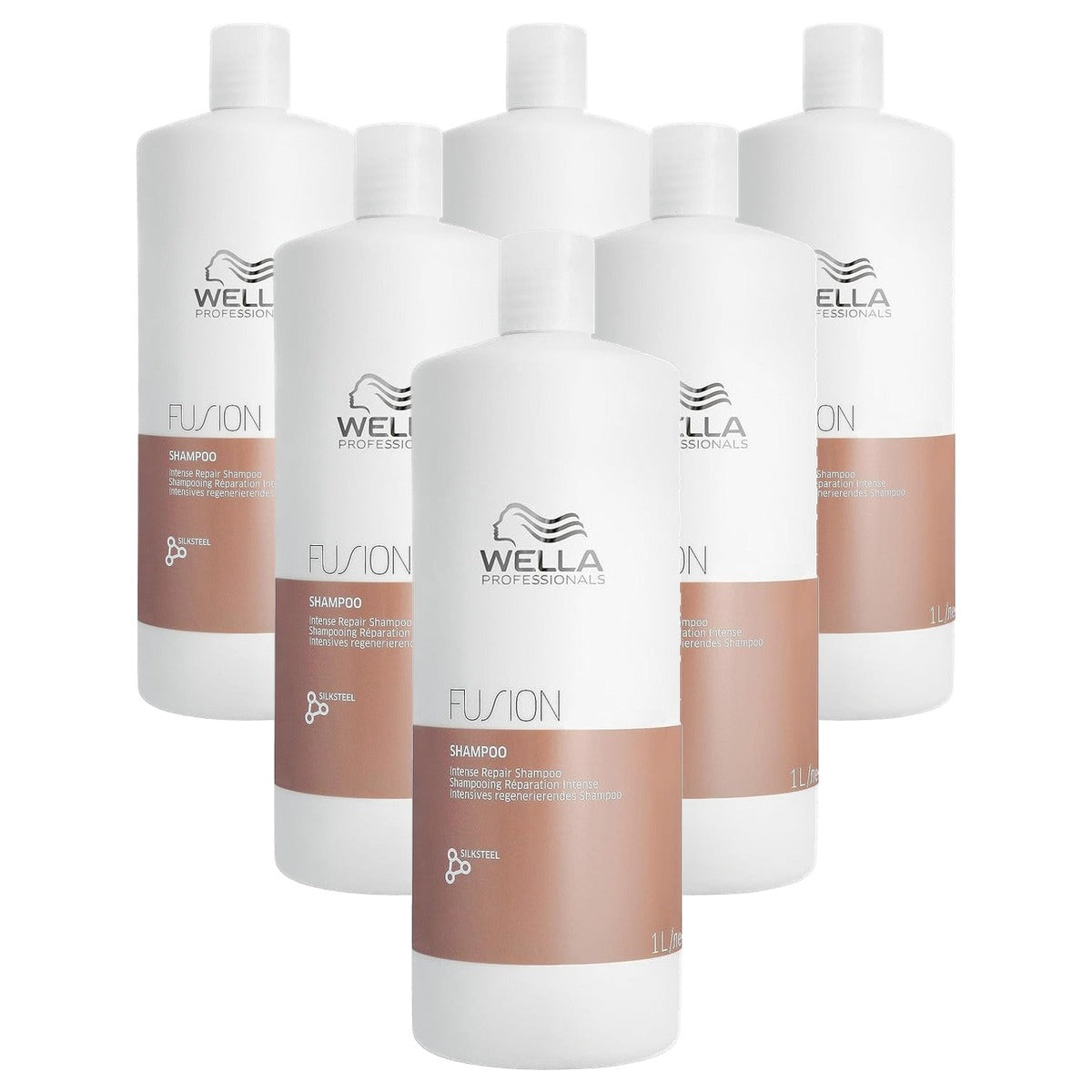 Wella Professionals Fusion Intense Repair Shampoo 6 x 1 l - Voordeelverpakking