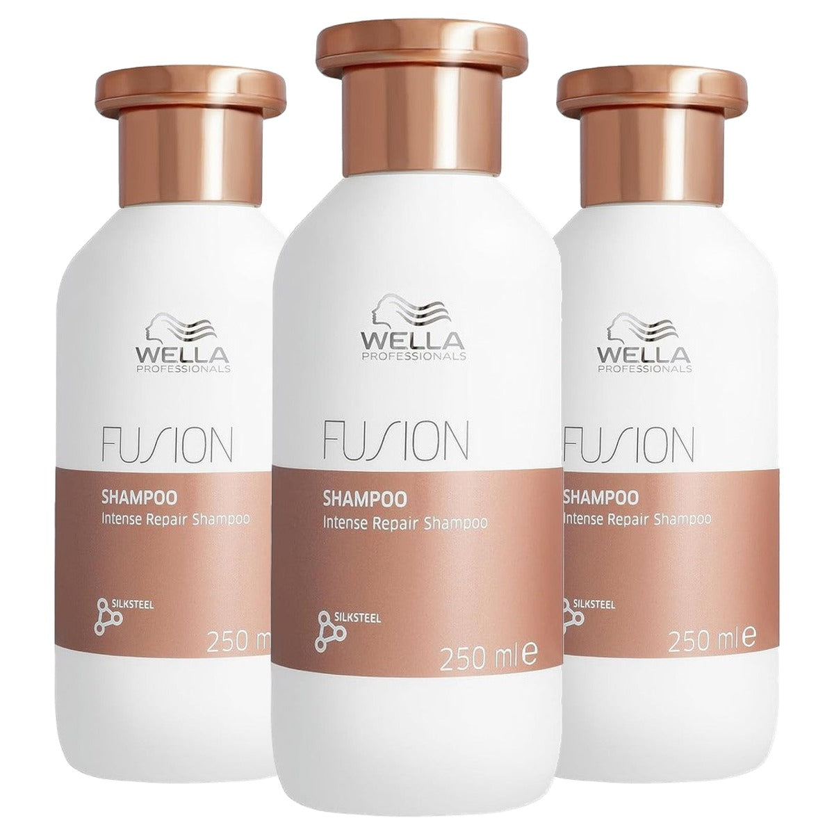 Wella Professionals Fusion Intense Repair Shampoo 3 x 250 ml - Voordeelverpakking