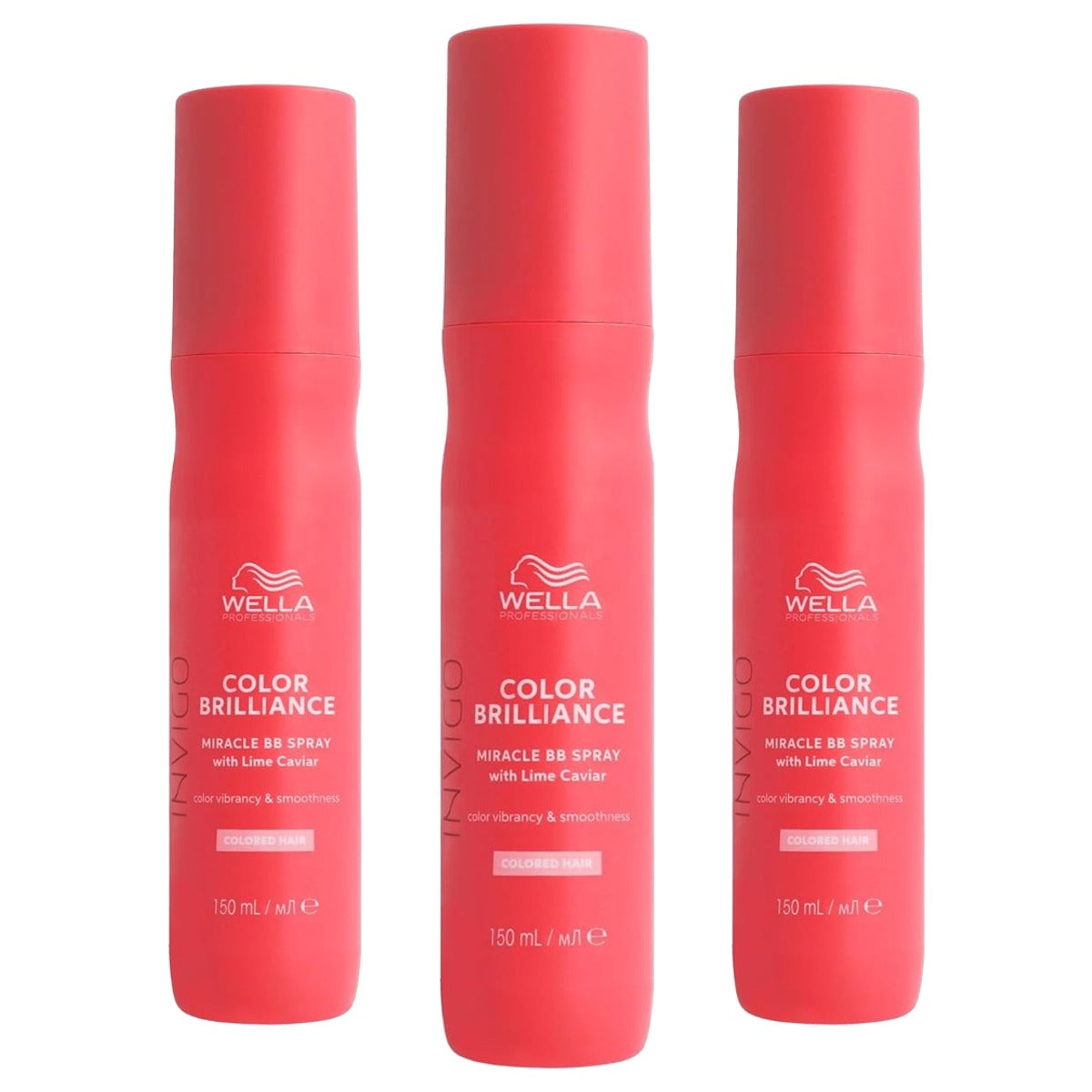 Wella Professionals Invigo Color Brilliance Miracle BB Spray 3 x 150 ml - Voordeelverpakking