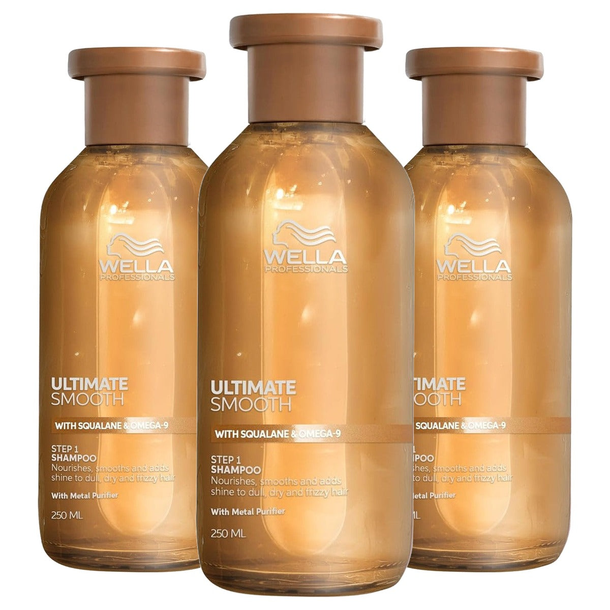 Wella Professionals Ultimate Smooth Shampoo - 3-pack